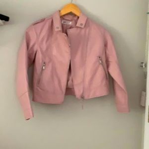 Girls leather jacket